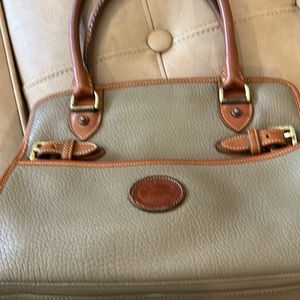 Dooney and bourke brown leather bag